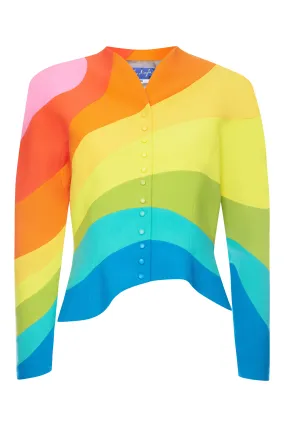 1990's Thierry Mugler Rainbow Jacket. Rent: £3000/Day