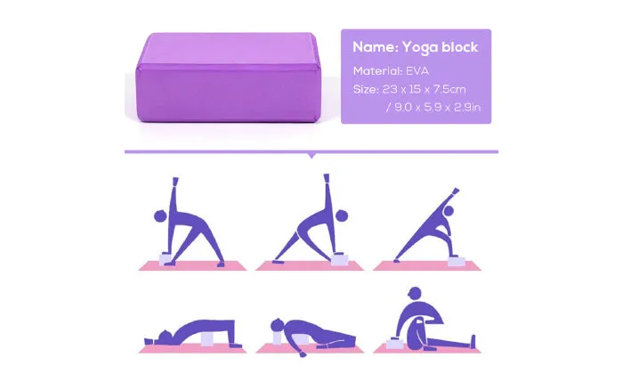 5 Piece Yoga Equipment Set