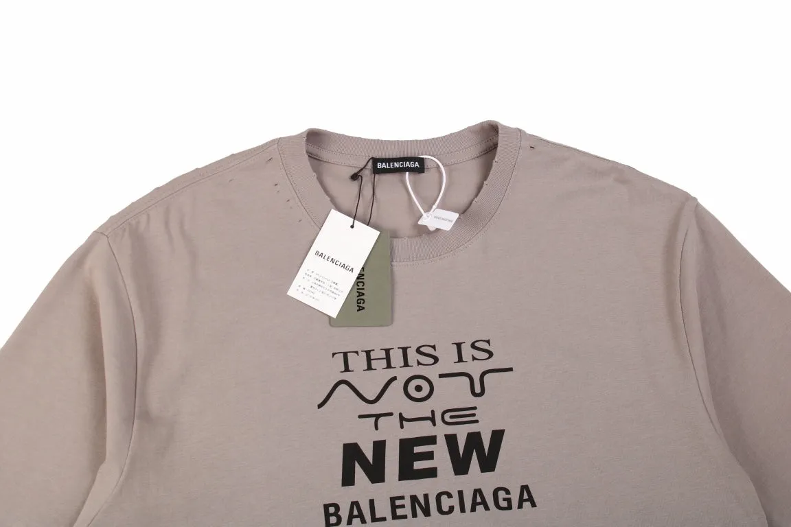 Balenciaga 'This is Not the New Logo' T-Shirt