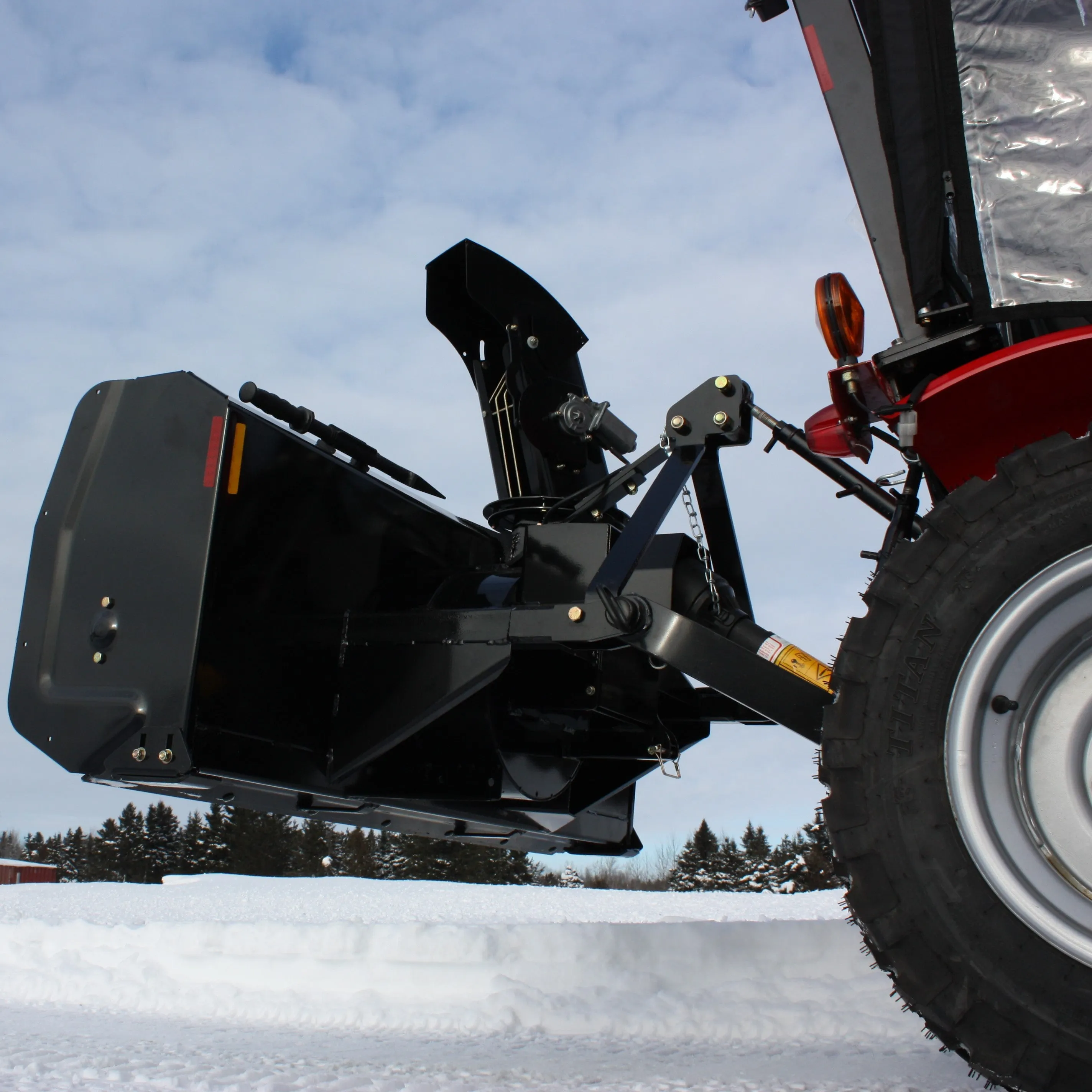 Bercomac 56" 3 Point Hitch Snowblower