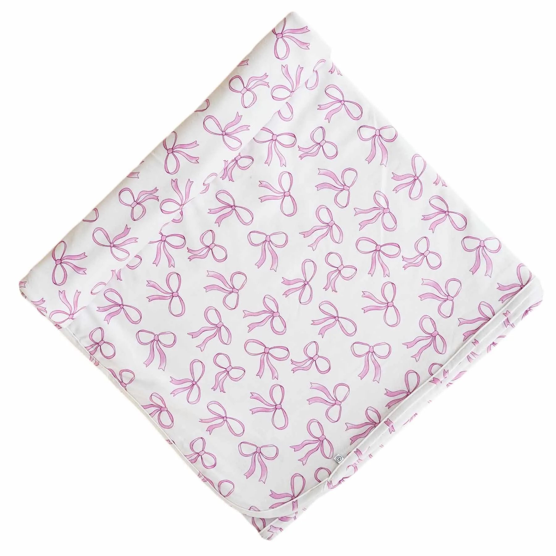 Blushing Bows Oversized Swaddle Blanket