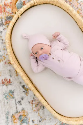 Emerson Top and Bottom | Hat & Headband Set | Dusty Rose