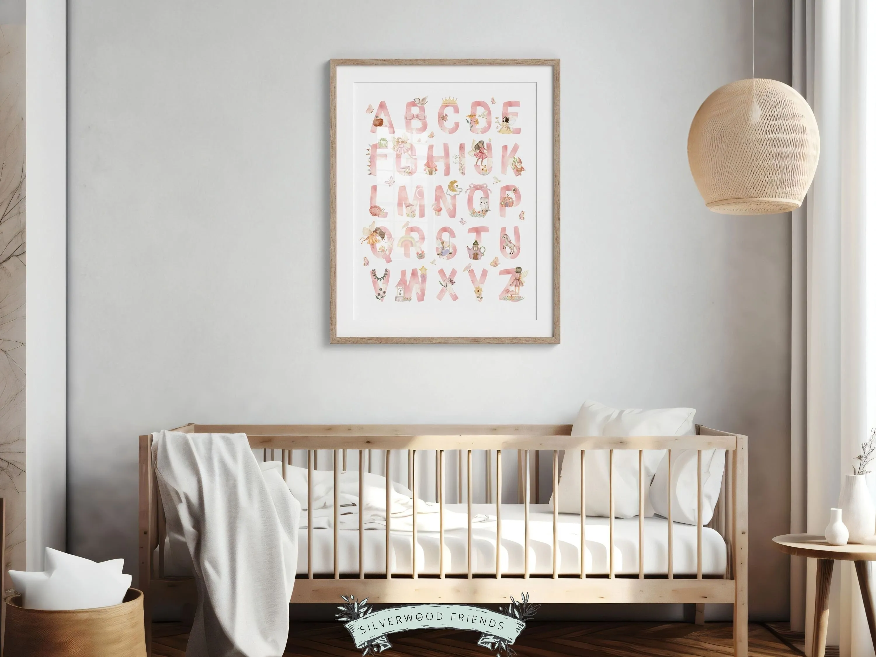 Fairy Alphabet Print