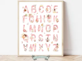 Fairy Alphabet Print