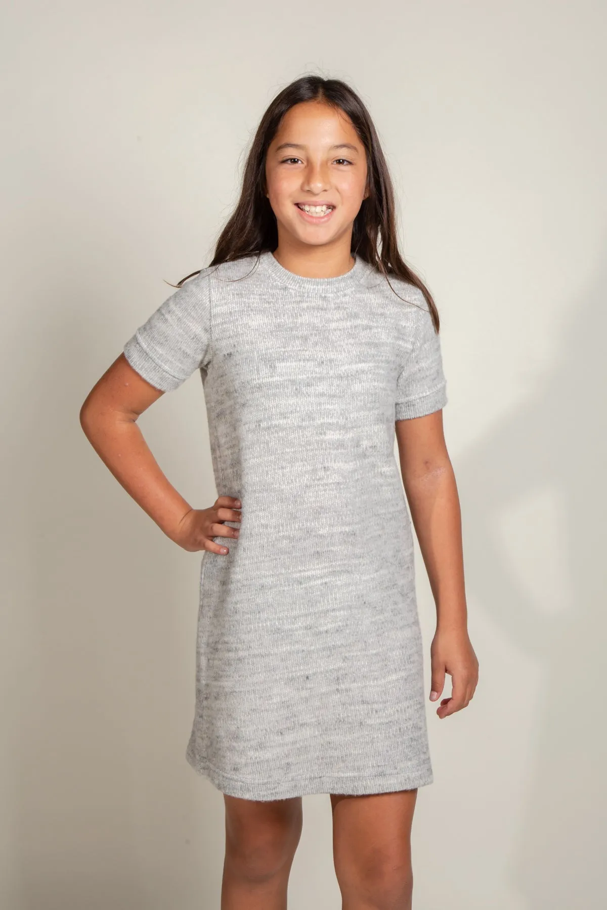 Girl's Soft Knit Dress