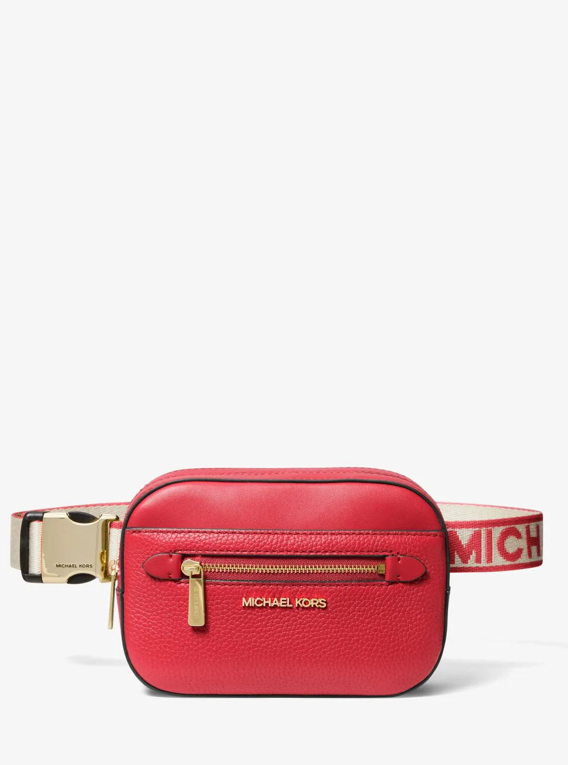 Jet Set Small Pebbled Leather Belt Bag