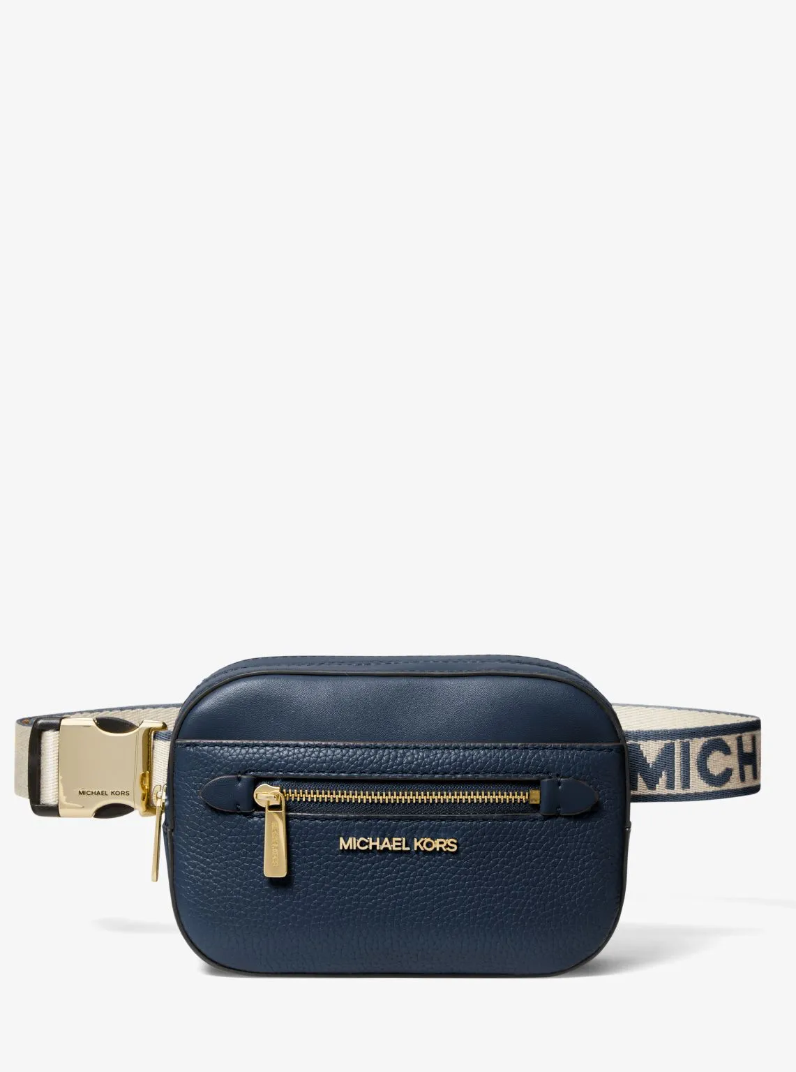 Jet Set Small Pebbled Leather Belt Bag