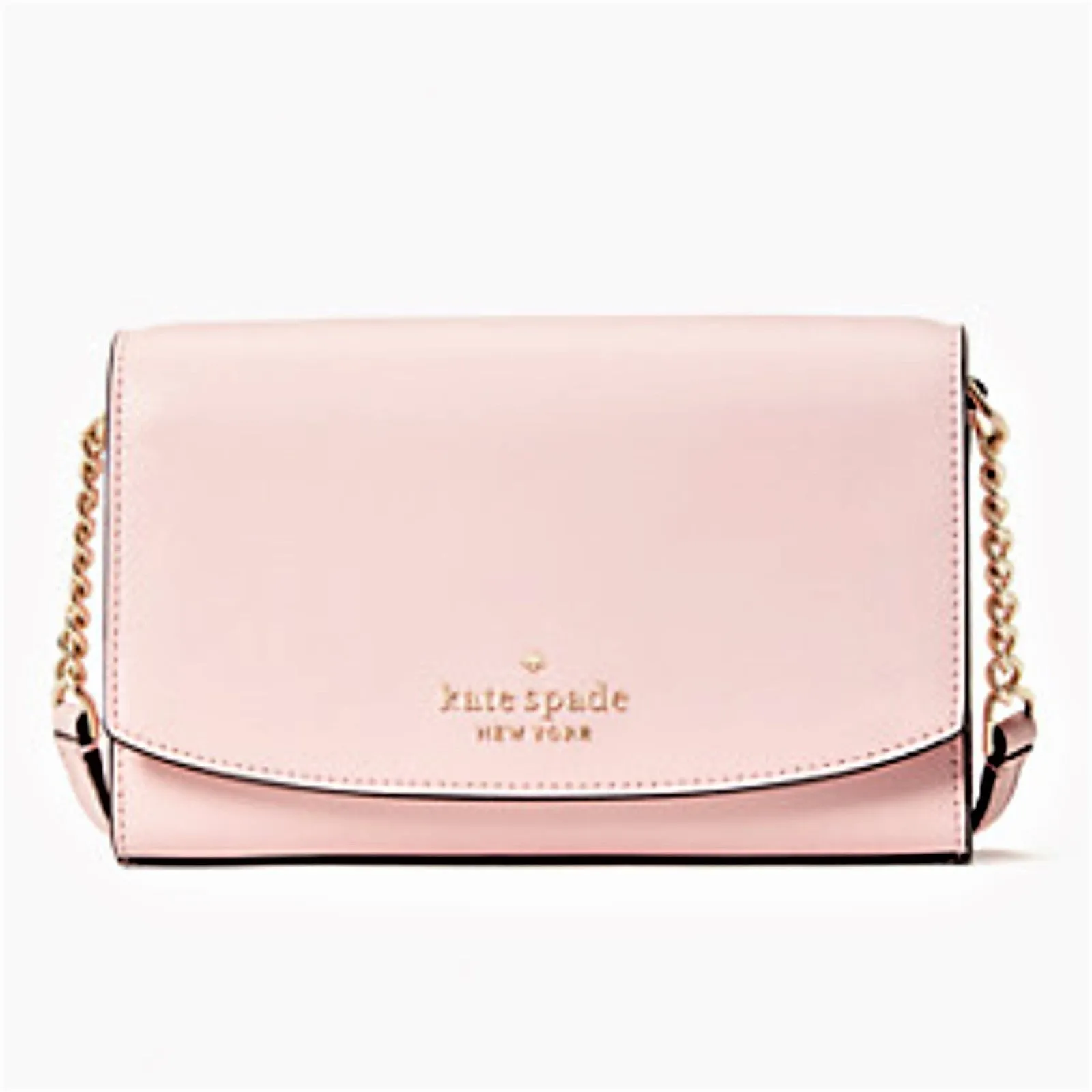 Kate Spade Staci Saffiano Flap Shoulder Crossbody Bag