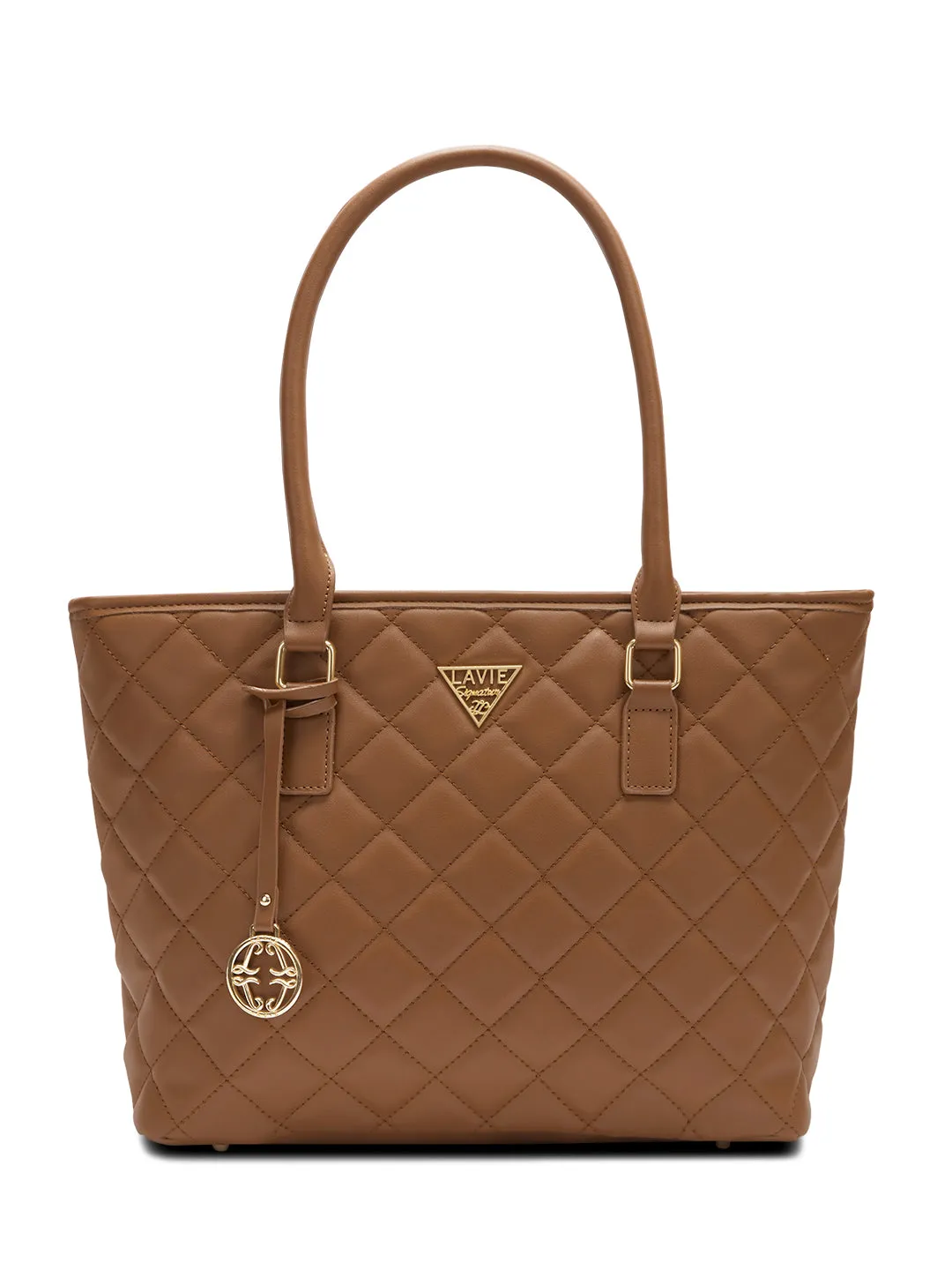 Lavie Signature Boston Large Tan Womens Tote Bag