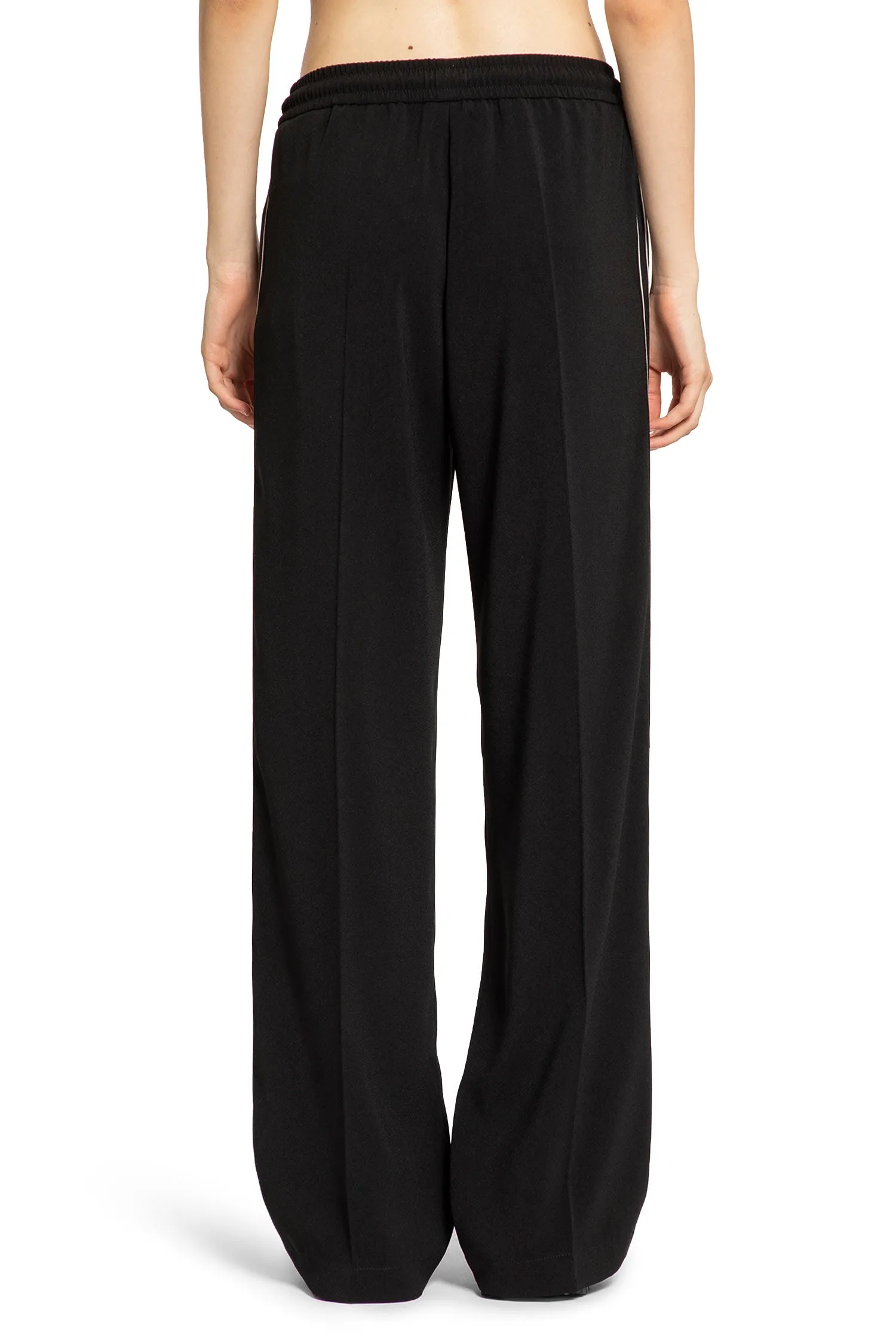 MONCLER WOMAN BLACK TROUSERS