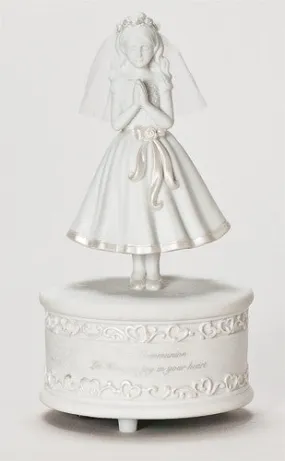 Musical Statue for First Communion Girl