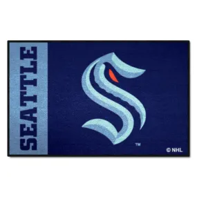 Seattle Kraken Starter Mat Side Seattle & S Logo