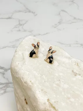 Signature Pet Enamel Studs by Prep Obsessed - French Bulldog