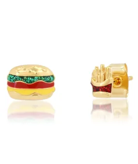 TAI Hamburger and French Fry Studs